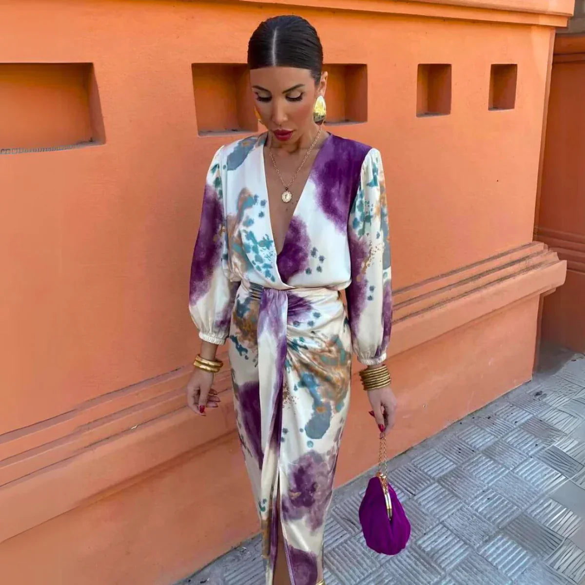Larissa | Abito Chic con Scollatura a V