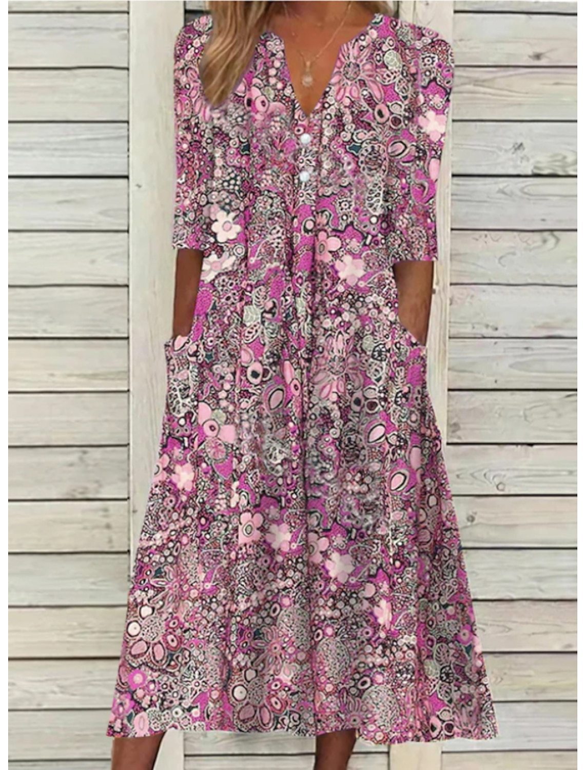 WILLOW | ROBE D'ÉTÉ ÉLÉGANTE AVEC COUVERTURE DU VENTRE