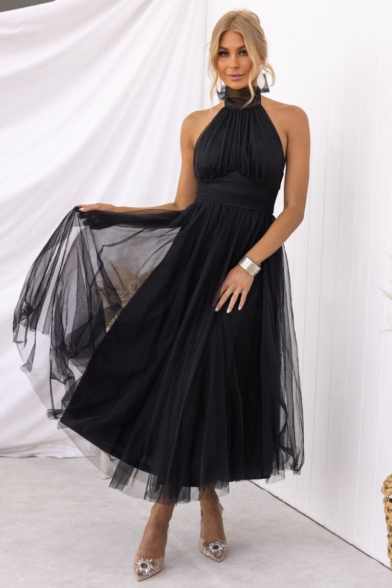 Sadie | Robe longue en fin tissu
