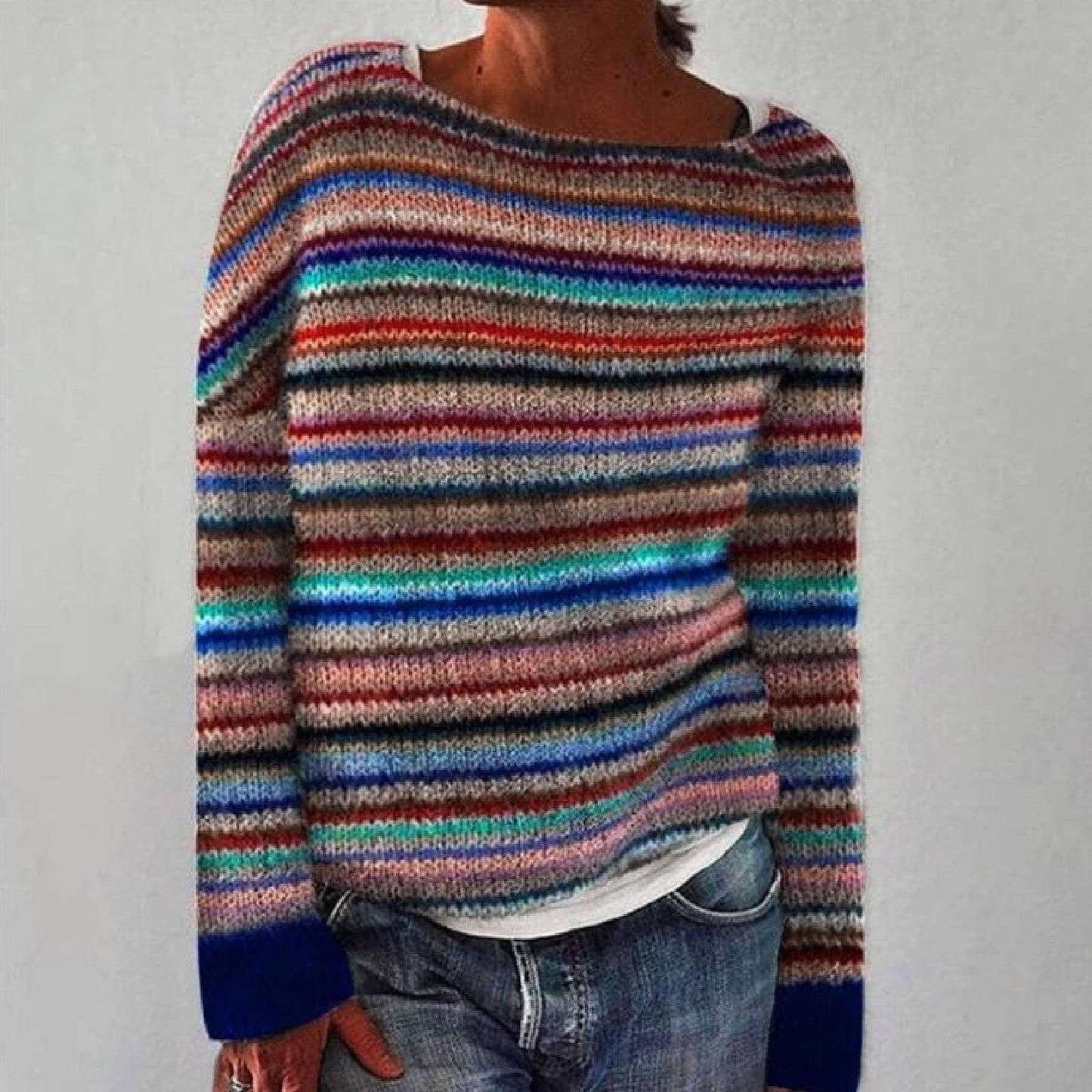 Ella™ - Pull-over rétro confortable