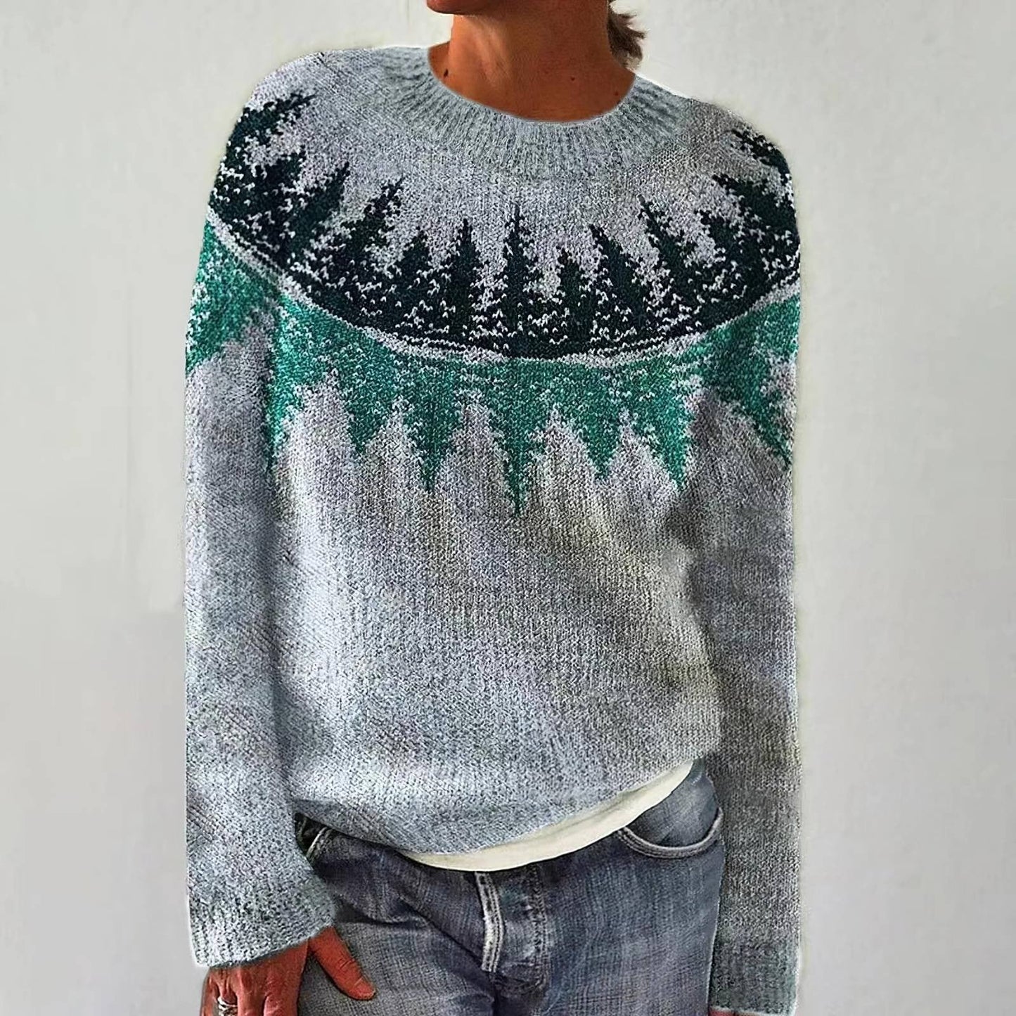 Luna™ - Pull-over rétro confortable
