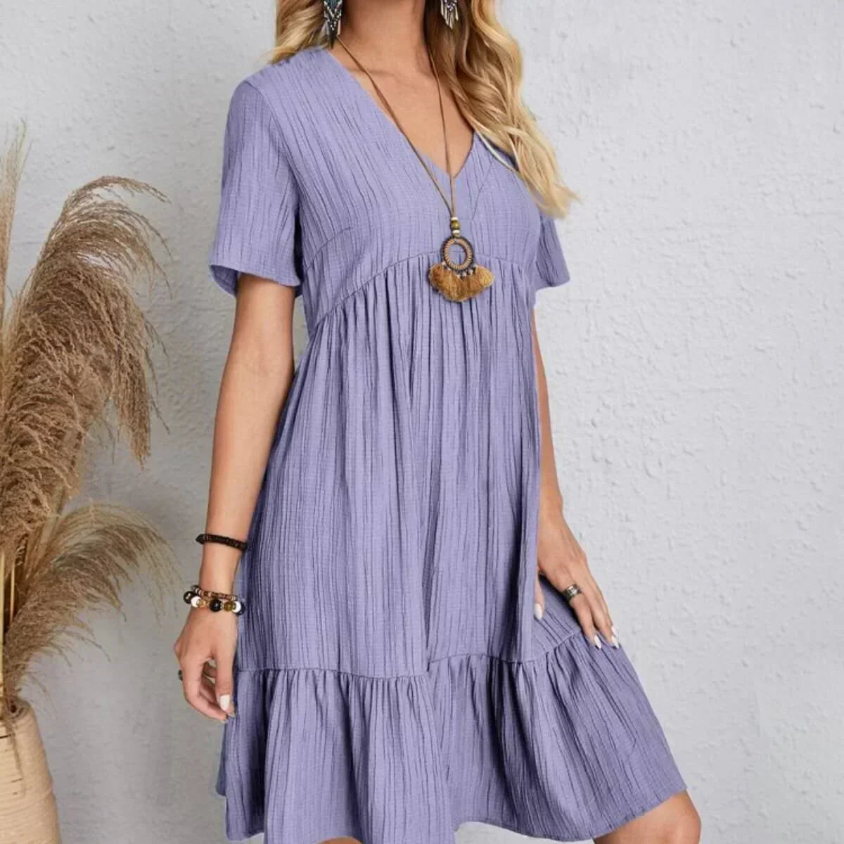 Olivia | Robe midi élégante