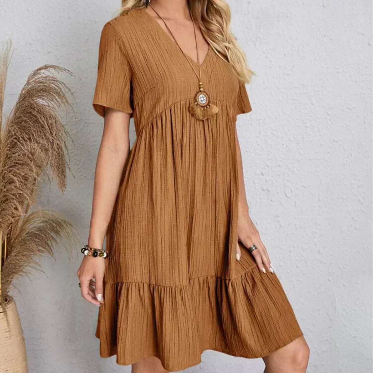 Olivia | Robe midi élégante