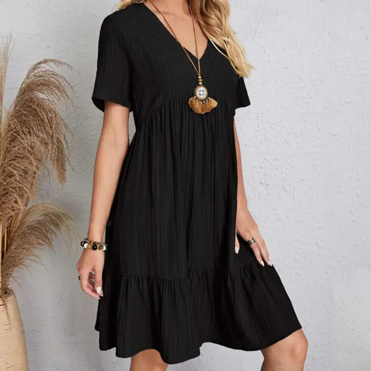 Olivia | Robe midi élégante