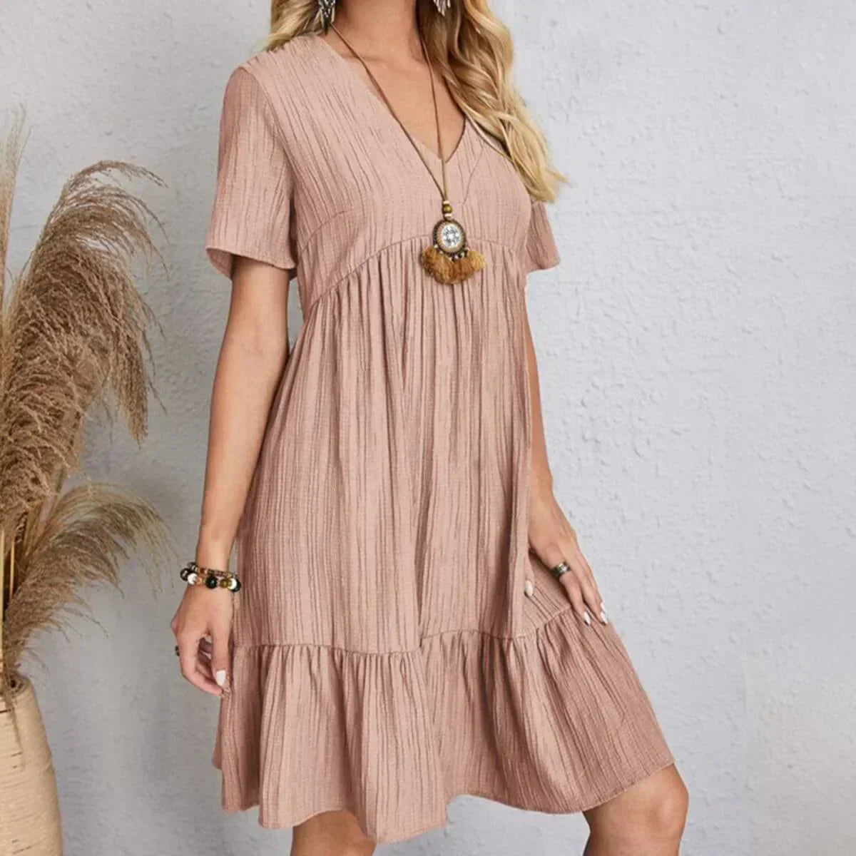 Olivia | Robe midi élégante