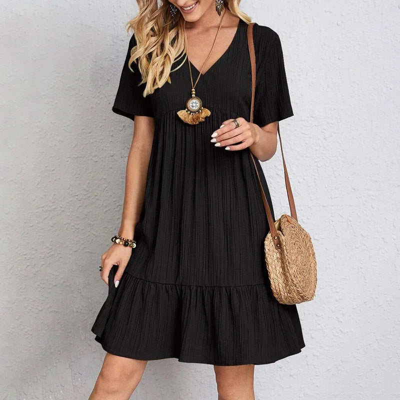 Olivia | Robe midi élégante