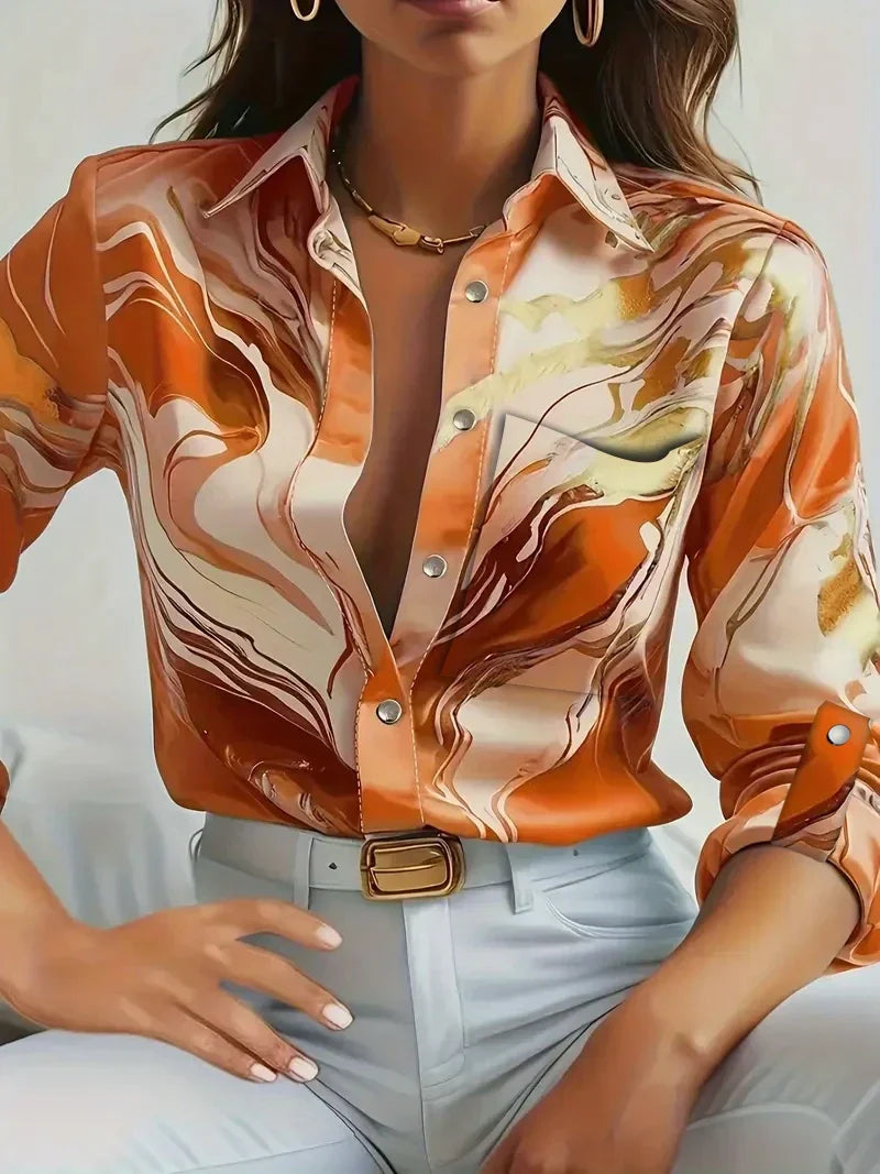 Chemise en satin Eloura Flow