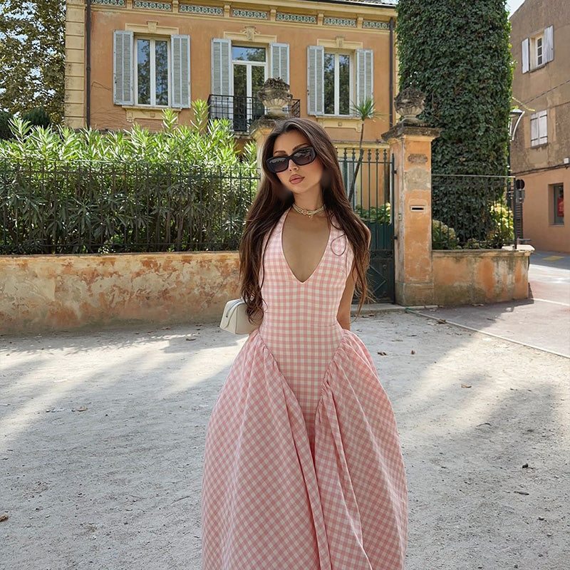 Romina | Robe Mi-Longue Imprimée