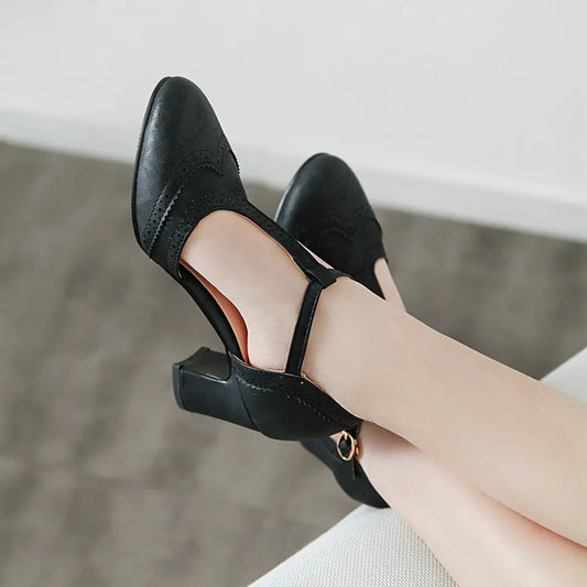 Aimy - Talons moyens épais et confortables