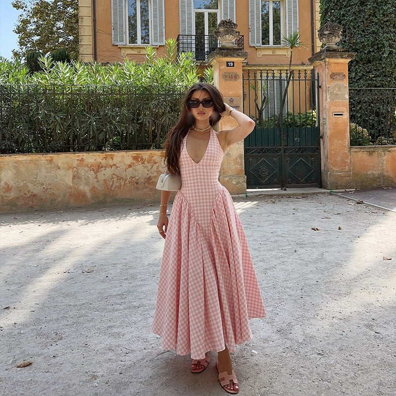 Romina | Robe Mi-Longue Imprimée