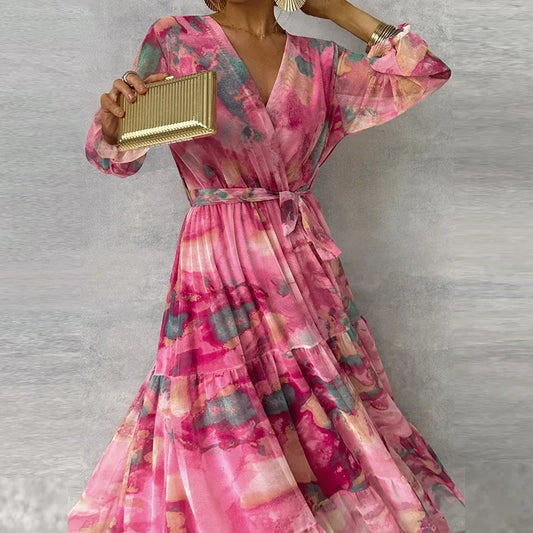 Robe Fleurie Fait Main Élégante Grace™