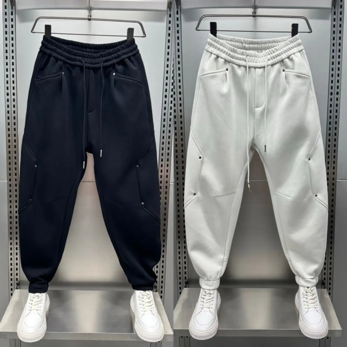 Pantaloni Comodi con Tasche