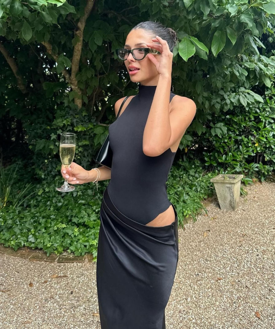 Faye | Robe longue asymétrique