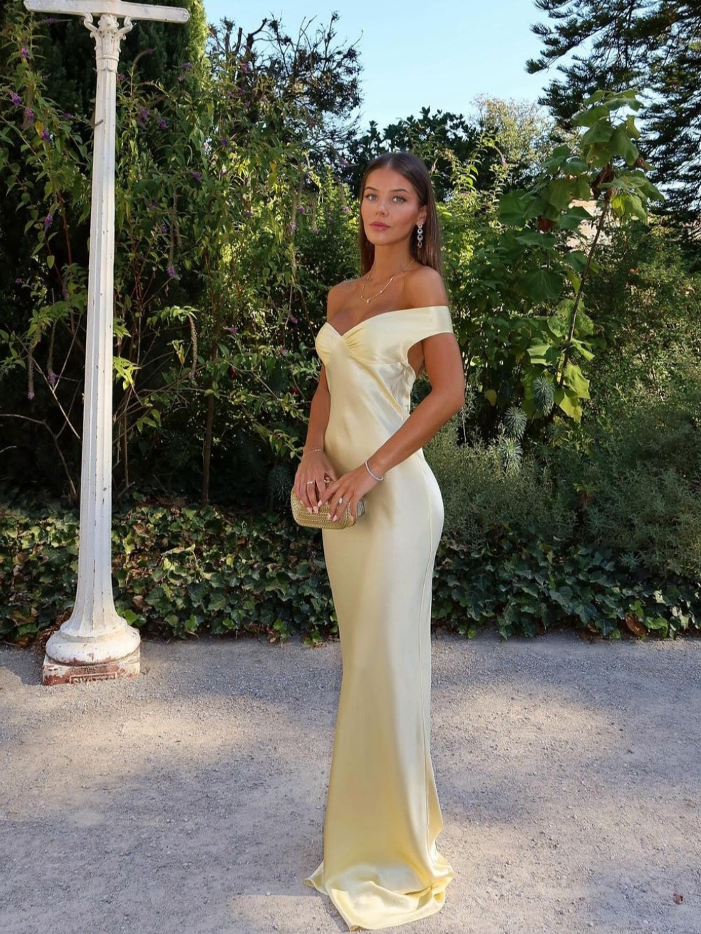 Robe longue sans manches Emory