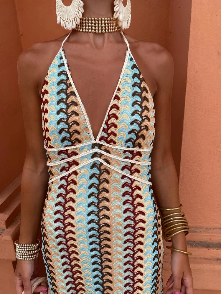 Roxanne | Abito Halter con Schiena Scoperta e Fascino Seducente