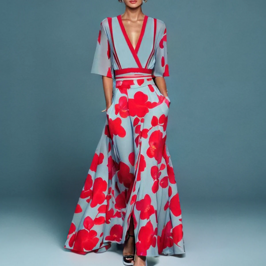 Amara | Robe florale intemporelle