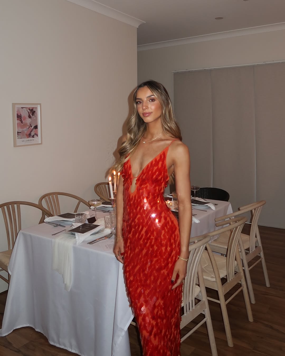 Kailani | Robe longue maxi avec paillettes
