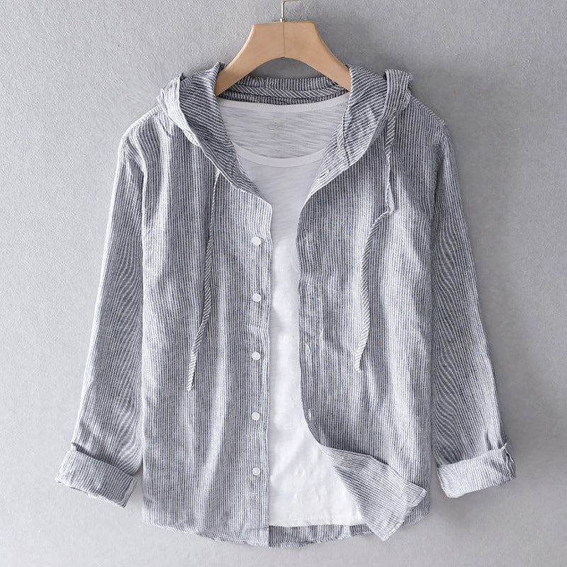 Elena | Blouse à capuche légère