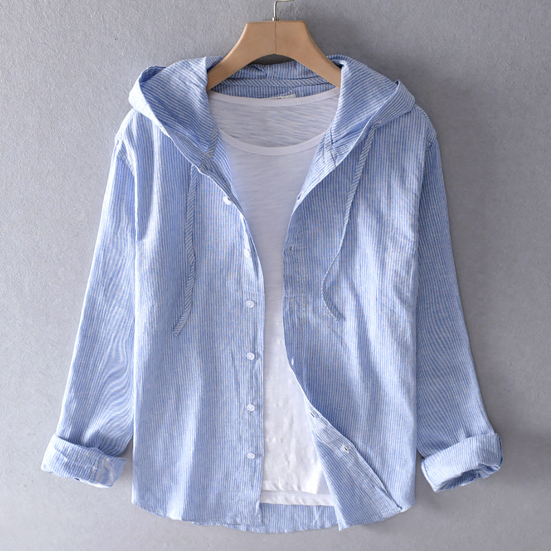 Elena | Blouse à capuche légère