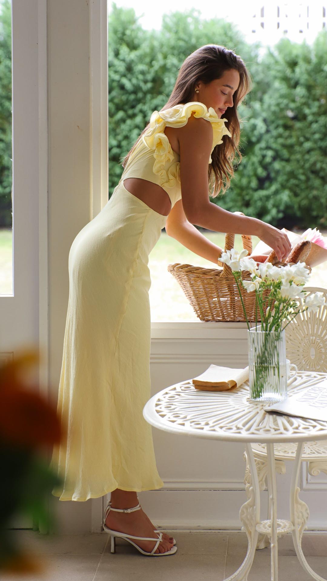 Blaire | Robe longue Max avec décolleté