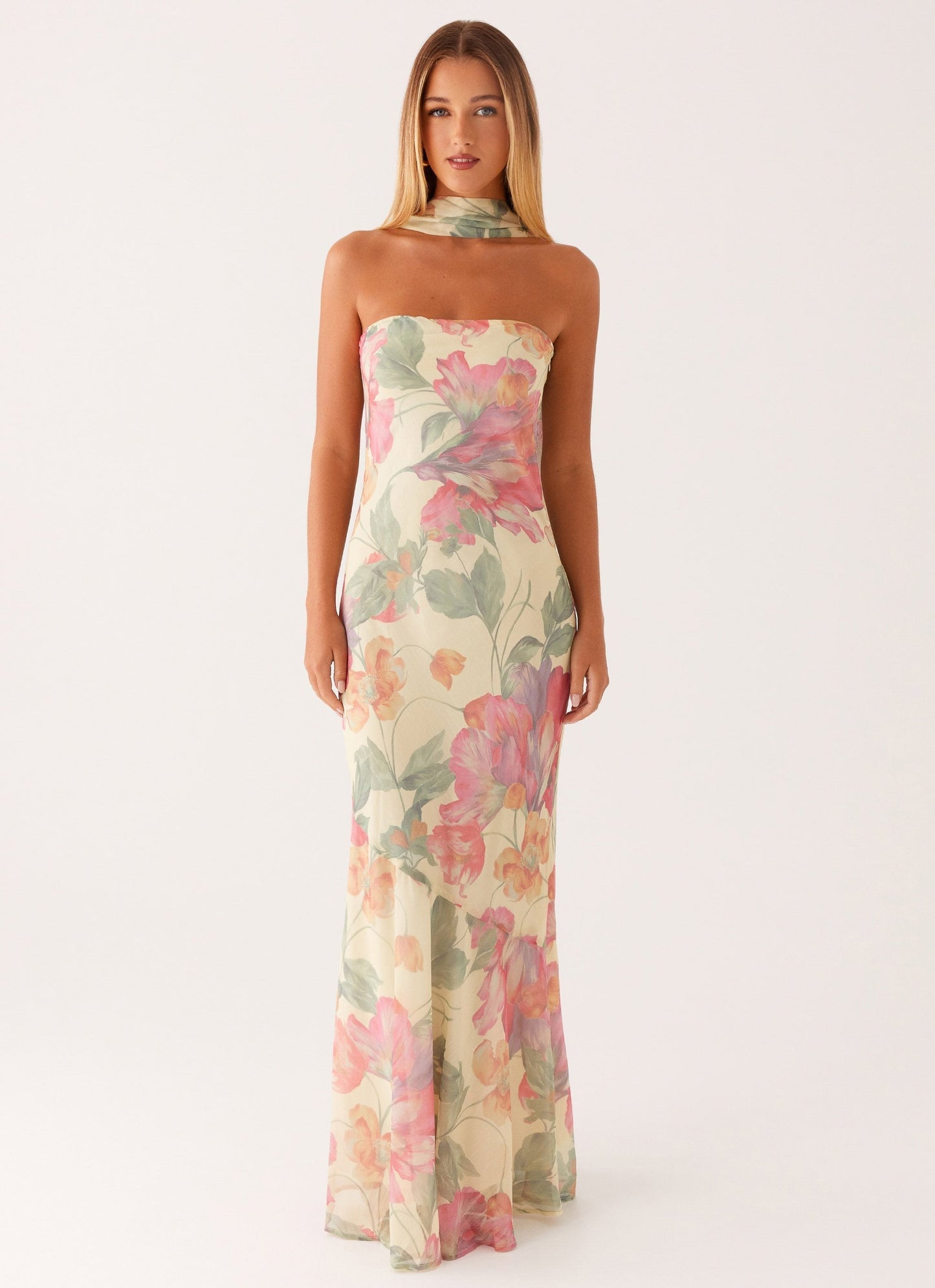 Alicia Satin - Robe Longue