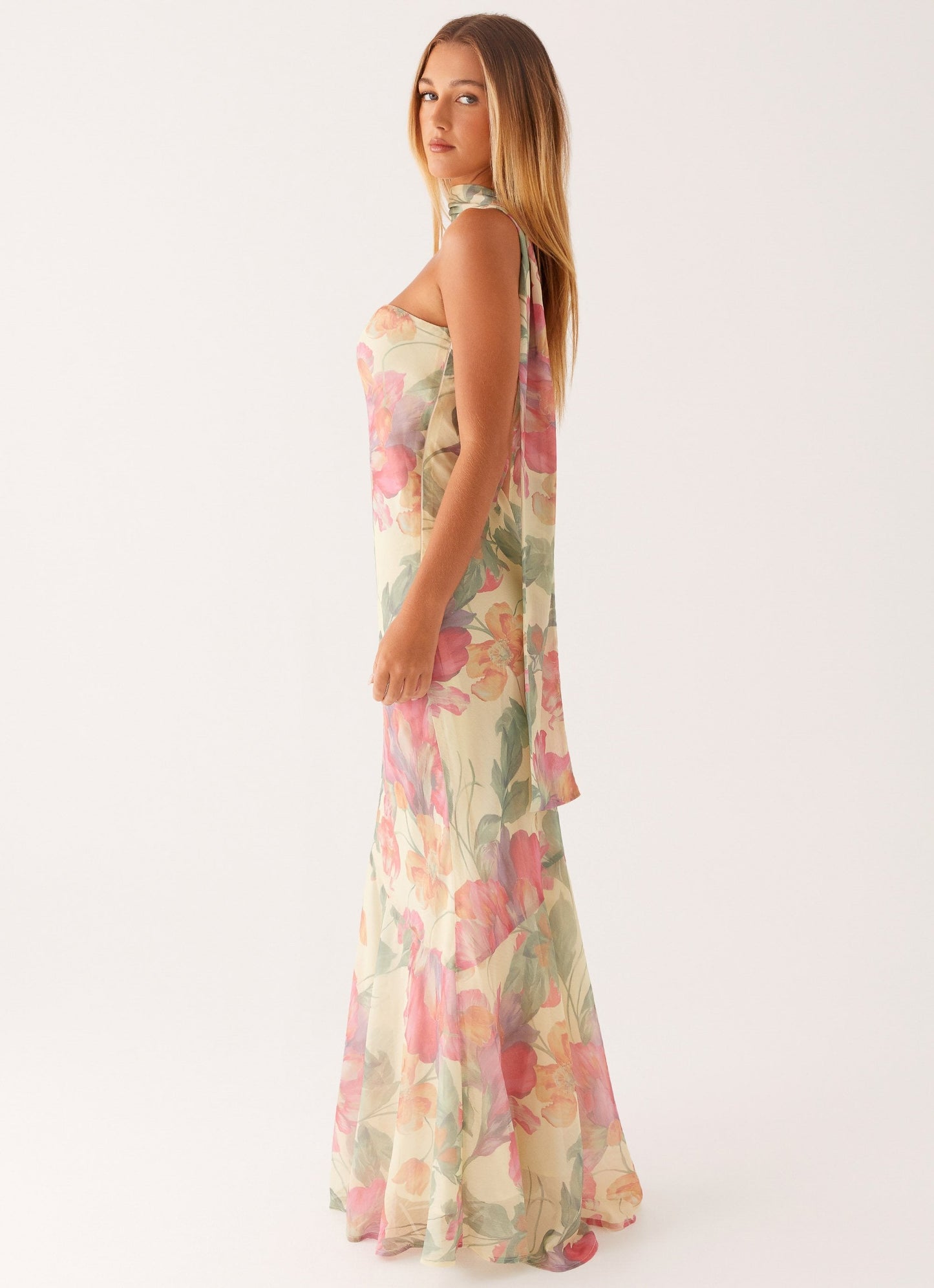 Alicia Satin - Robe Longue