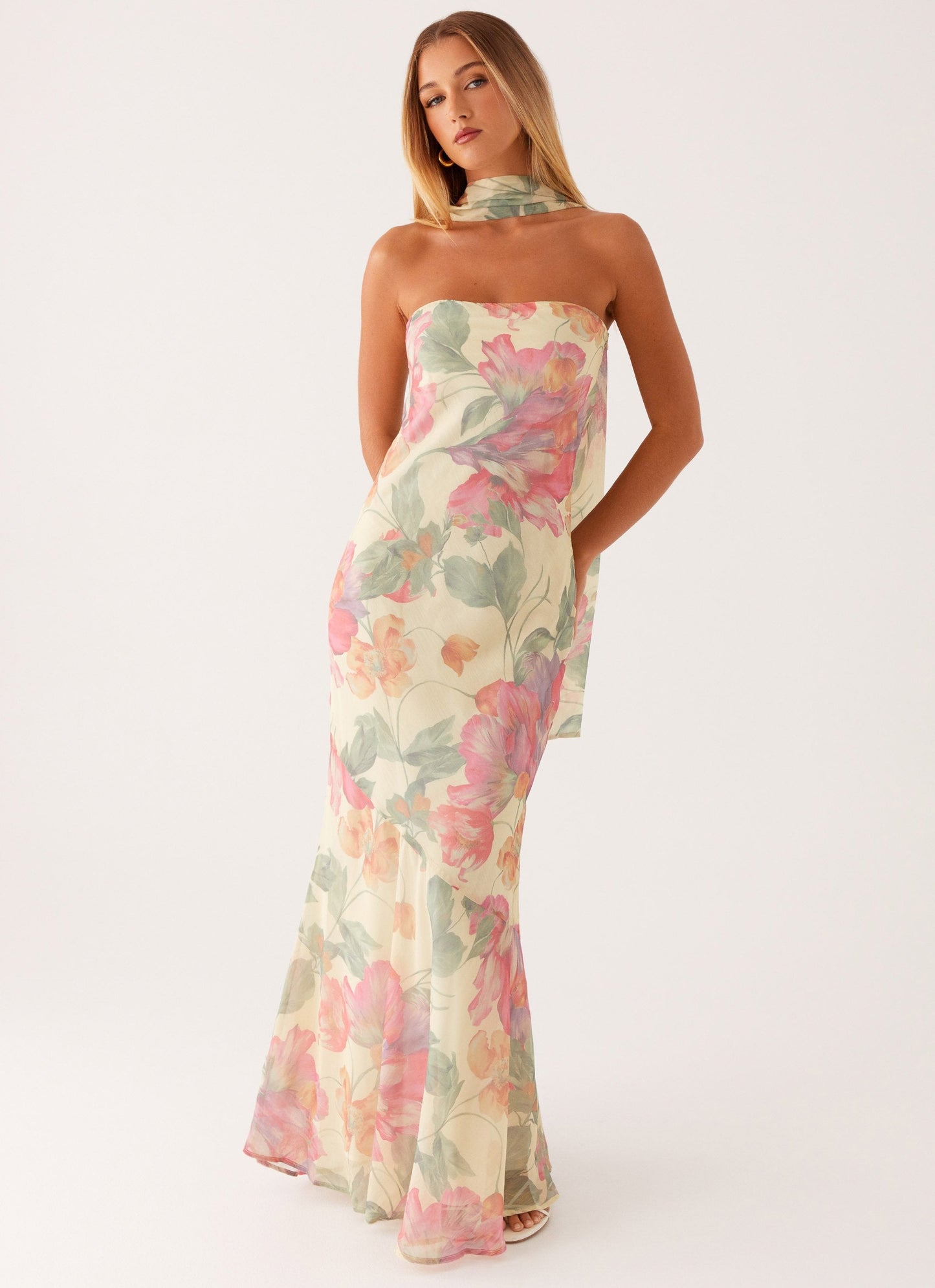 Alicia Satin - Robe Longue