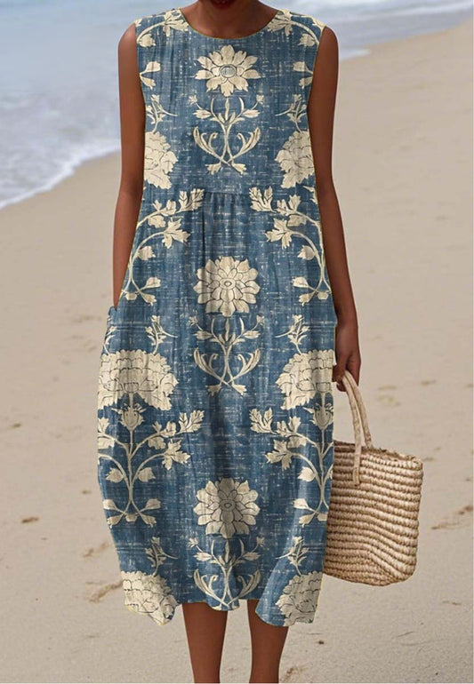Zoë | Robe Florale Vintage
