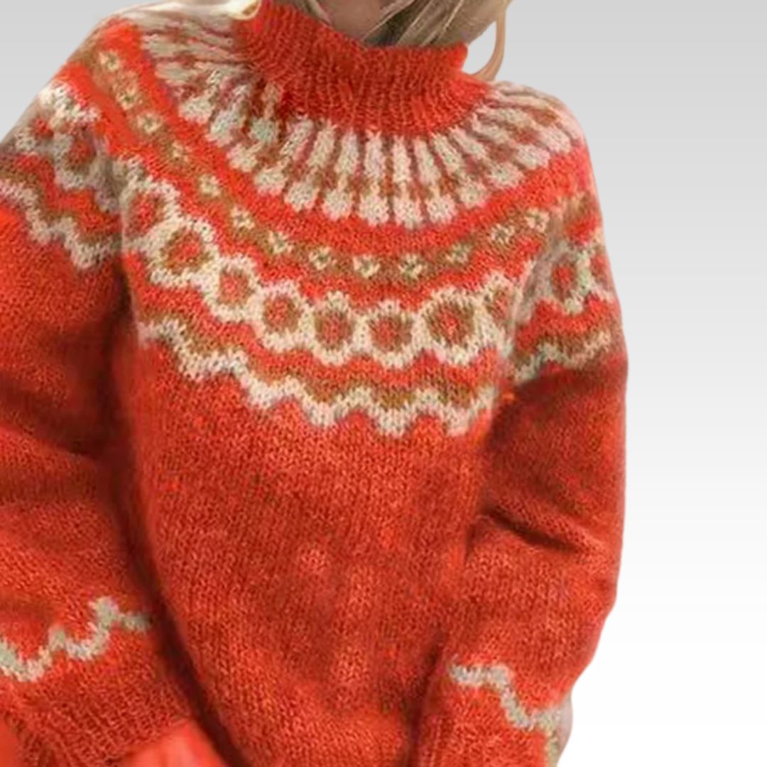 Olivia | Pull encolure roulée douillet