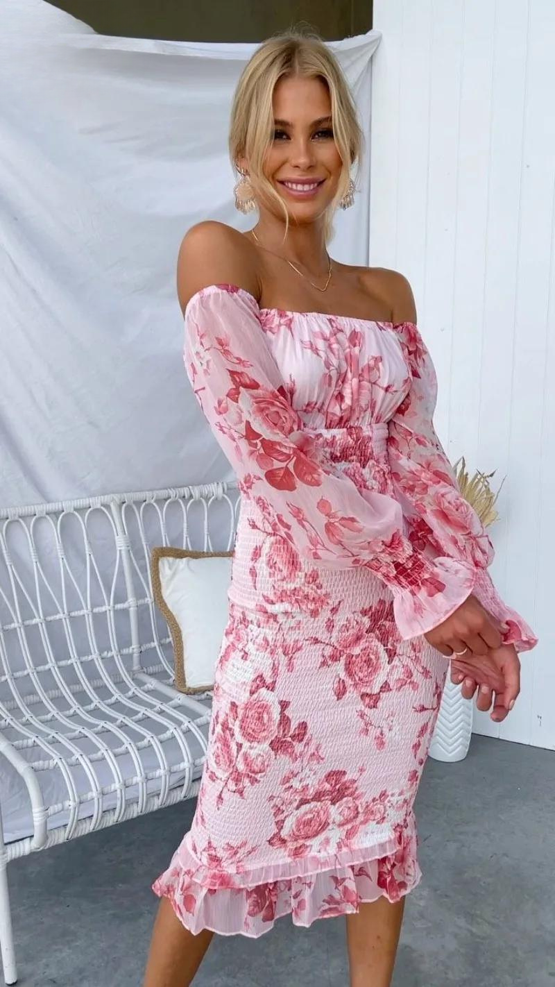 Kendall | Elegant Midi Dress (Limited Stock)
