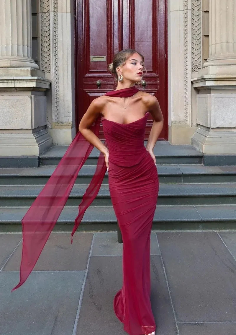 Aniyah | Robe midi sans manches