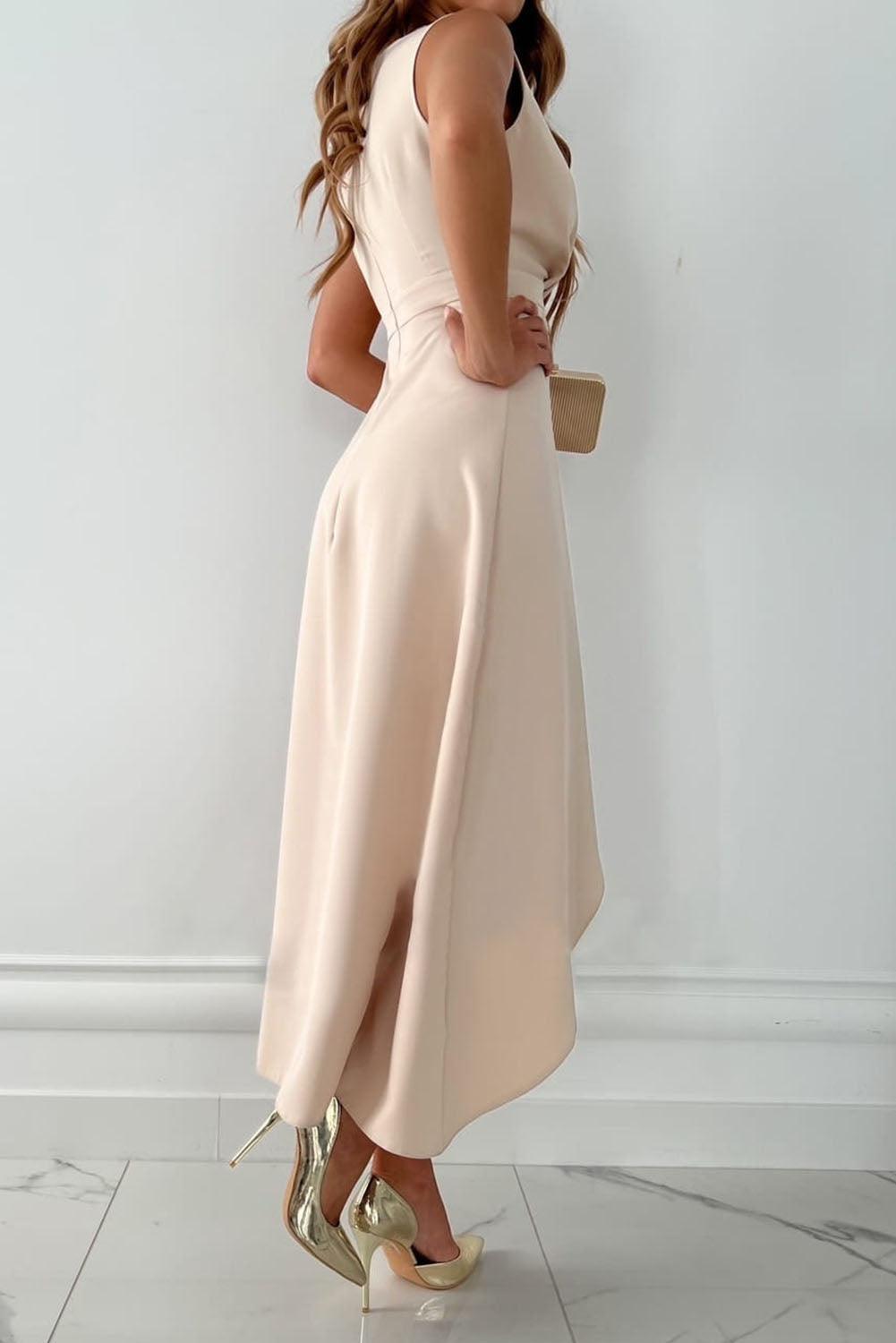Amari | Robe de soirée à manche V