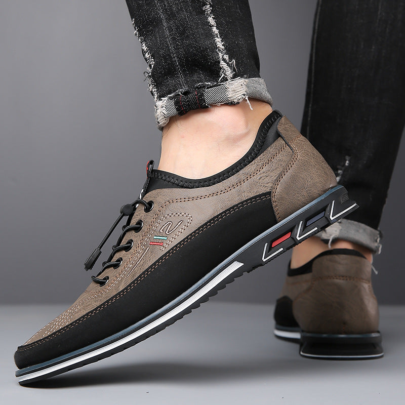 Chaussures Oxford en cuir