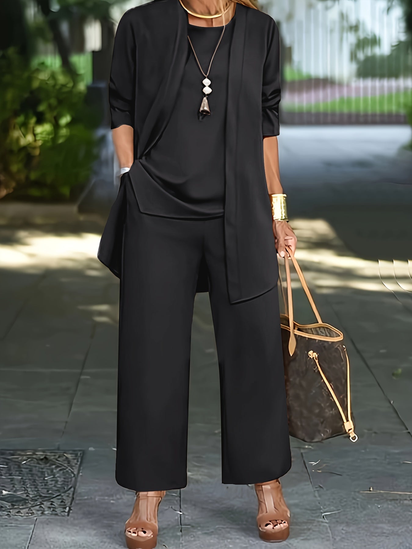 Layla™ - Ensemble chic stylé en trois pièces