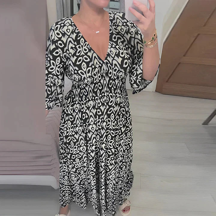 Frieda | robe légère sans manches d'été avec décolleté en V