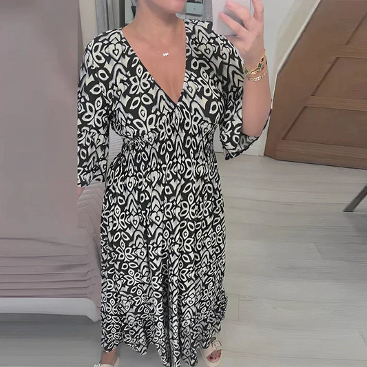 Frieda | robe légère sans manches d'été avec décolleté en V