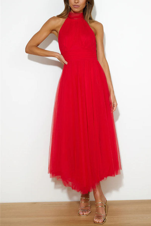 Sadie | Robe longue en fin tissu