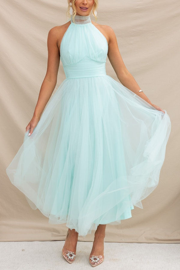 Sadie | Robe longue en fin tissu
