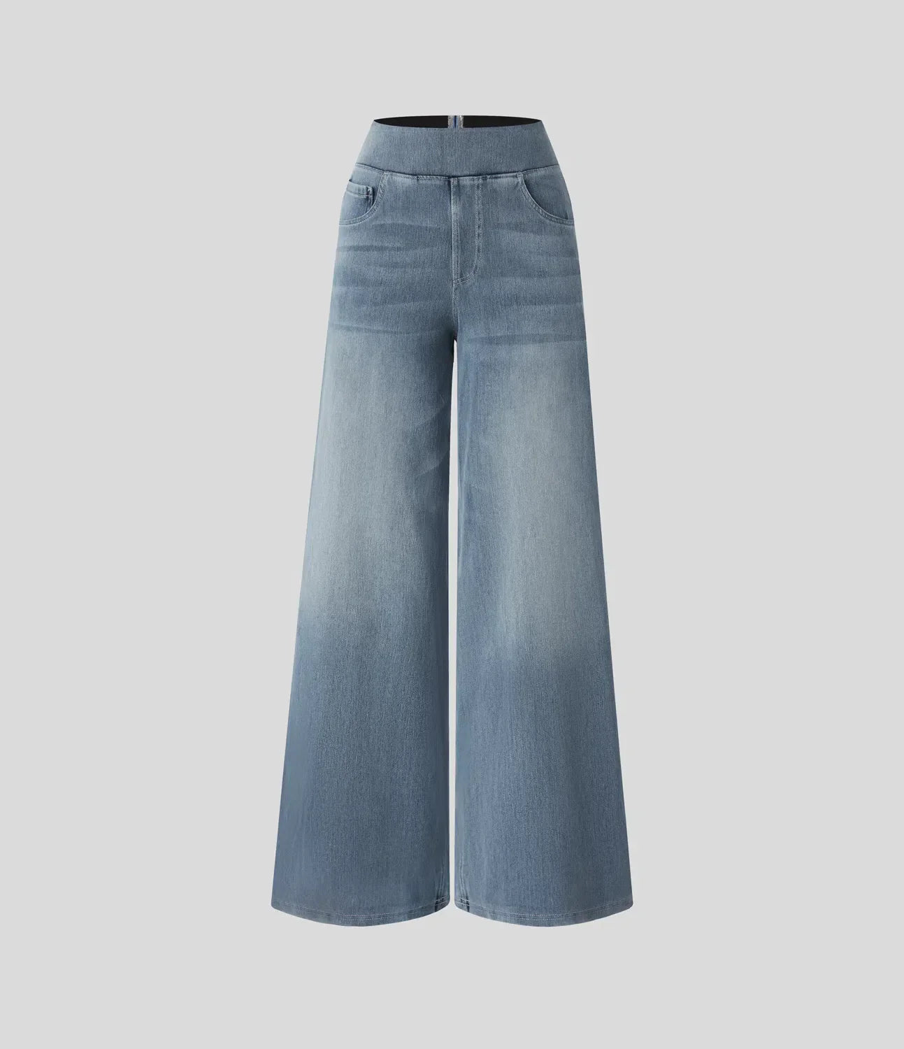 Eva | Pantalon extensible à taille haute