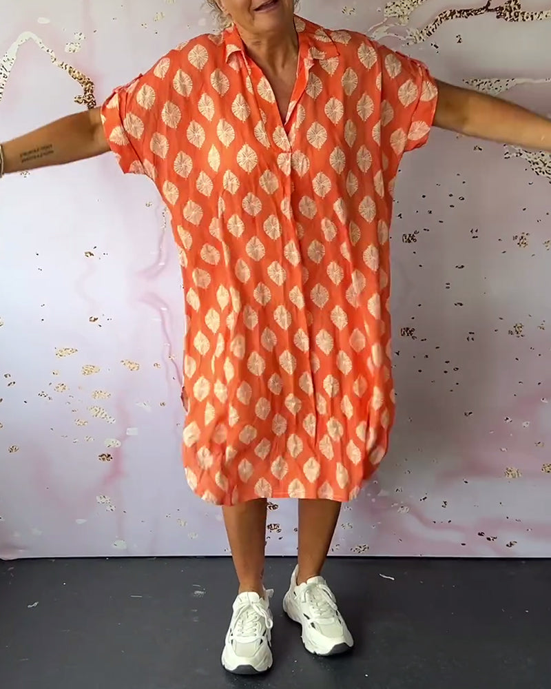 Dinie | Robe de printemps à manches longues