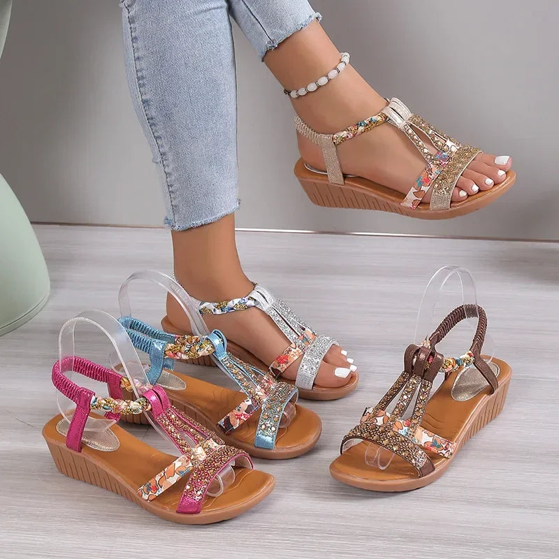 Emma - Eleganti Sandali in Stile Bohemien