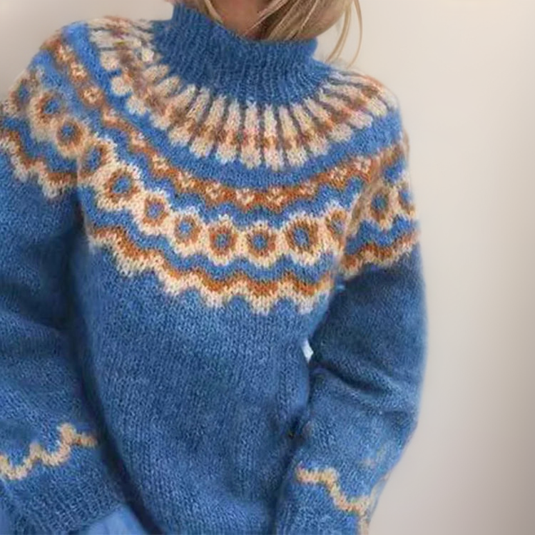 Olivia | Pull encolure roulée douillet