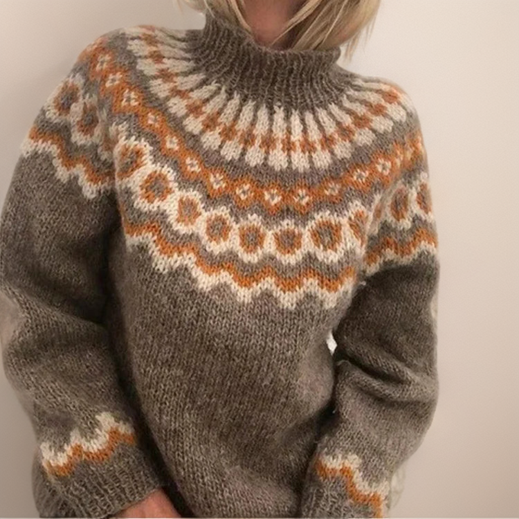 Olivia | Pull encolure roulée douillet