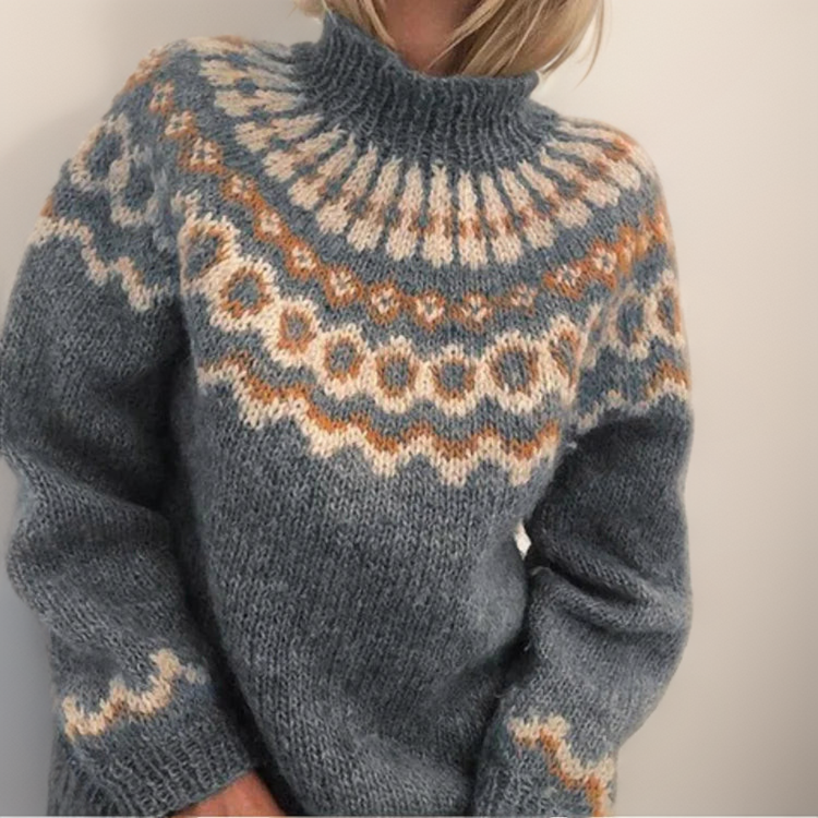 Olivia | Pull encolure roulée douillet