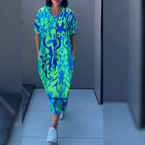 Elena™ - Robe florale élégante