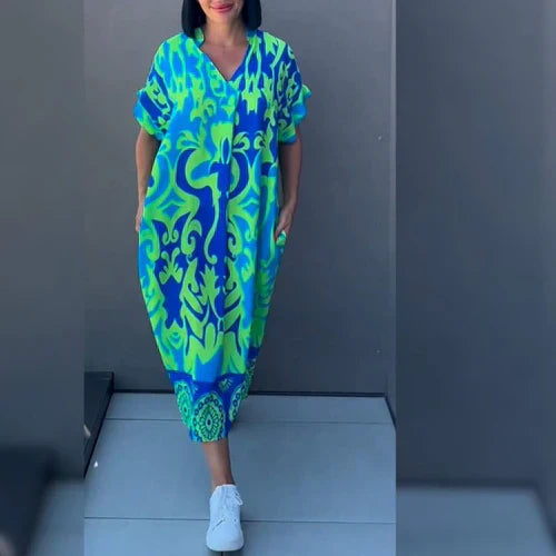 Elena™ - Robe florale élégante