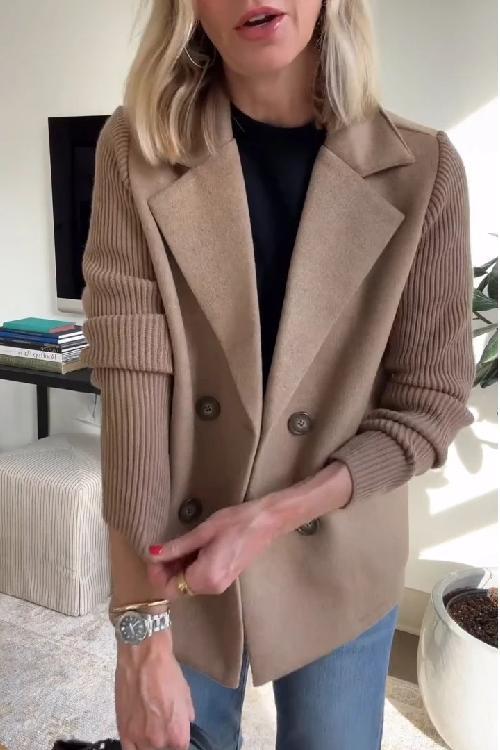 Alesia - Blazer chic et décontracté à boutons