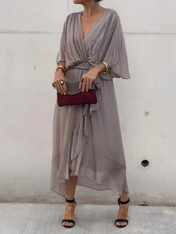 DARIA | ROBE LÉGÈRE AVEC ENCOLURE EN V