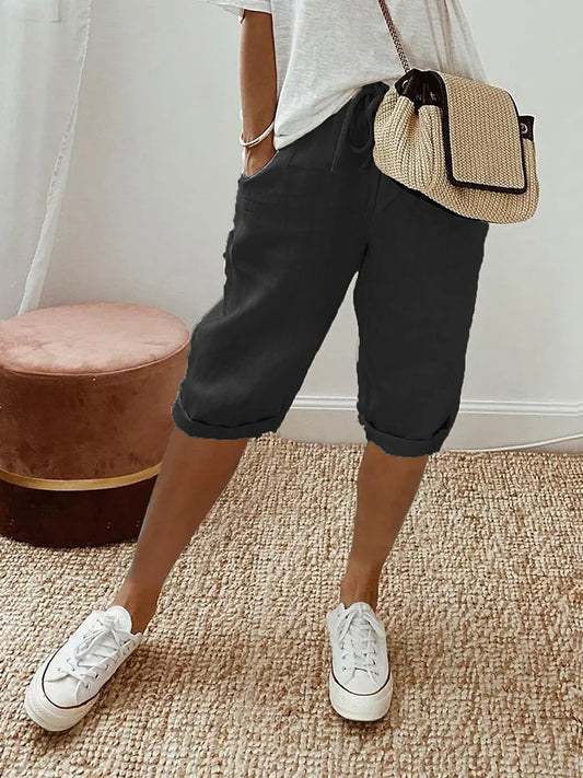 Martha™ | Shorts confortables avec ourlet rabattable