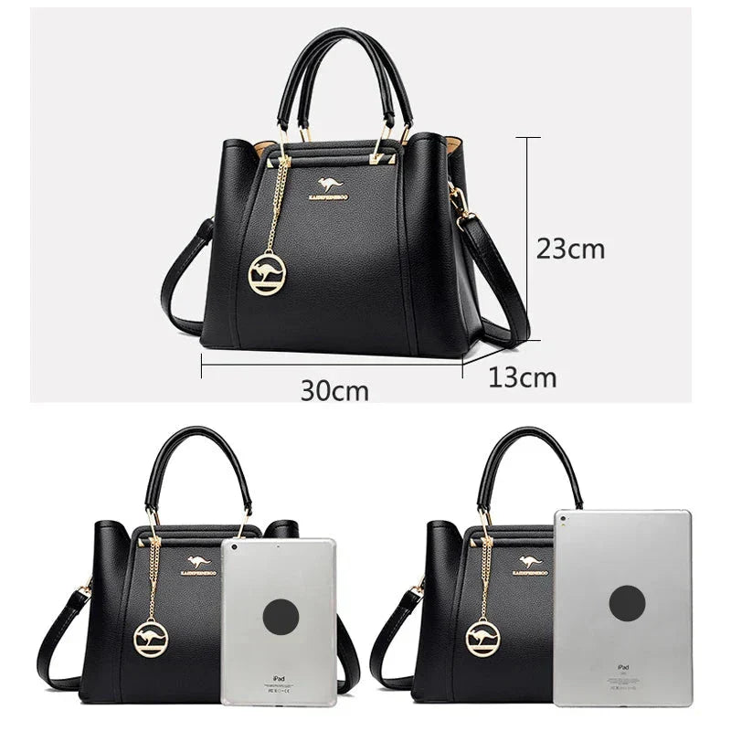 Zuri - 3-Layer Large Capacity Handbag